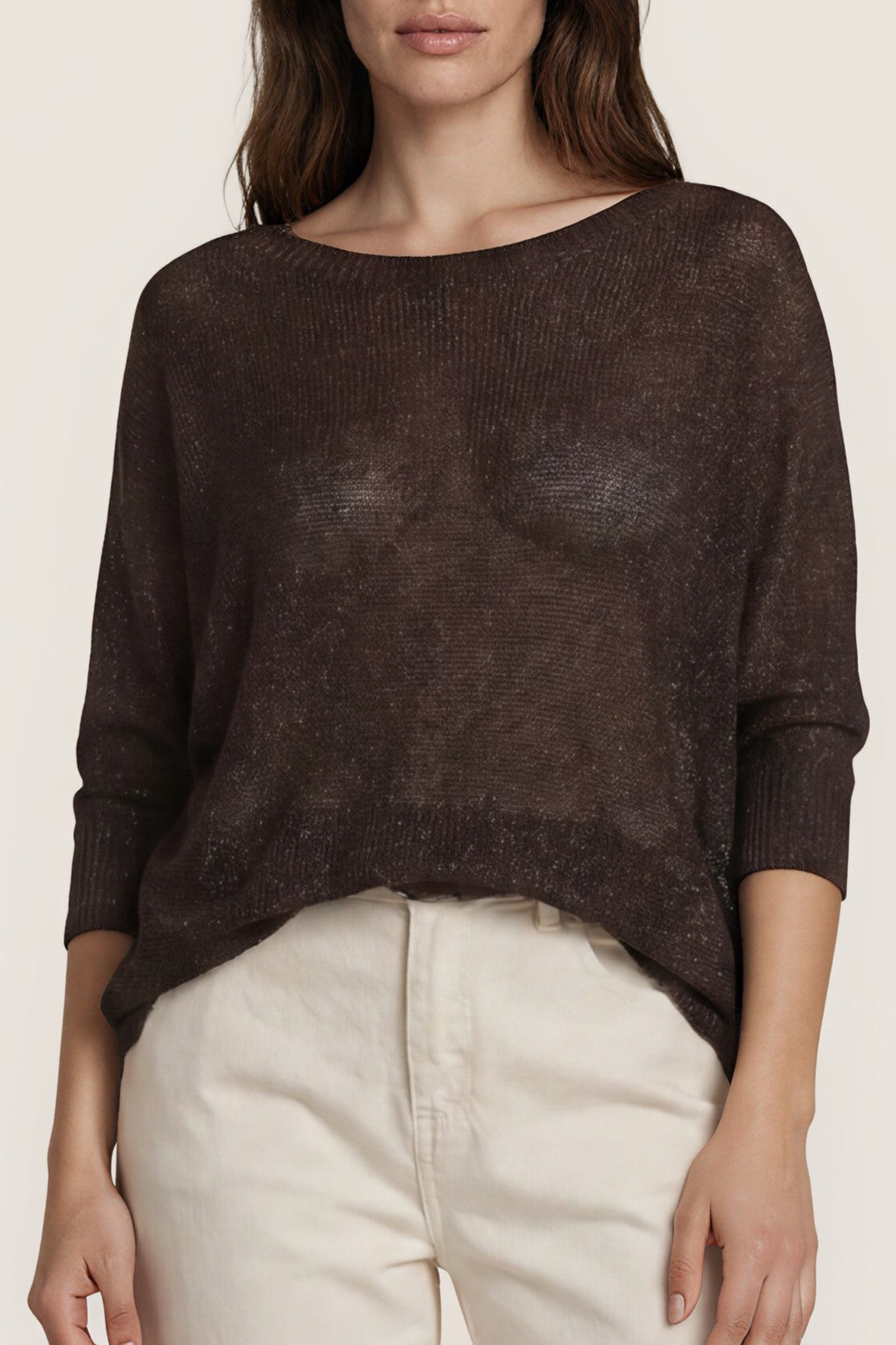 Glitzer-Strickpullover „Luce“