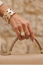 Armreif „Luce Bianca“