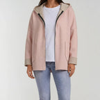 Sweatjacke mit Kapuze – Soft Touch Casual Fit