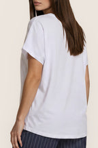 T-Shirt mit Fashion-Bag Print
