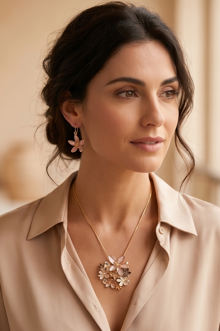 Schmuck-Set „Blütengarten “ 🌸