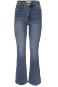 Blue Flared Jeans – High Waist Fit