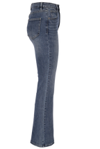Blue Flared Jeans – High Waist Fit