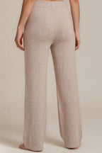 Weite Strickhose mit Tunnelzug