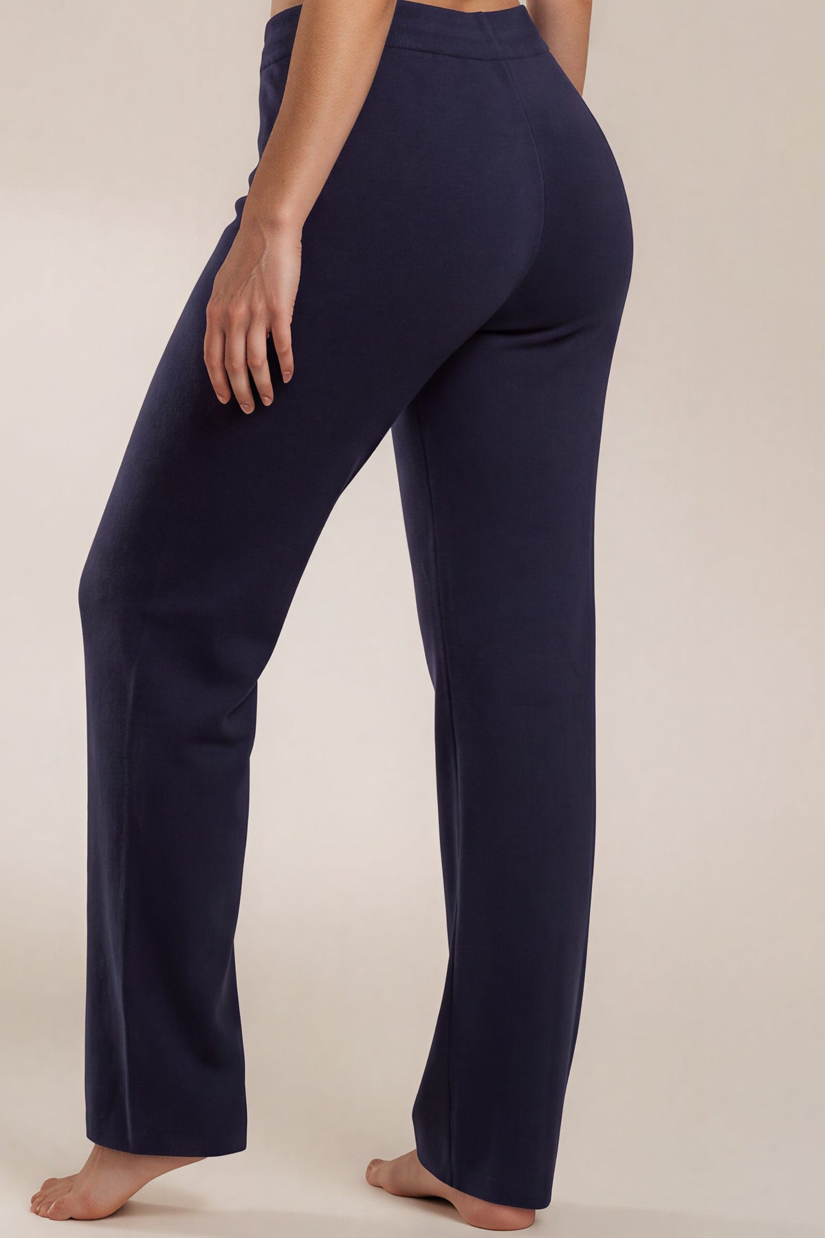 Weite Strickhose mit Tunnelzug