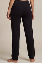 Weite Strickhose mit Tunnelzug