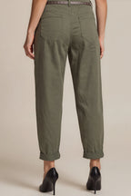 Chino-Hose mit Umschlag