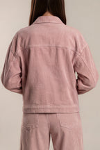 Cordjacke mit Brusttaschen