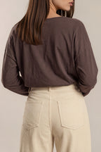 Oversize-Shirt „BEST“ mit Leo-Print und Schmuckdetails