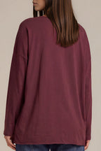 Oversize-Shirt „BEST“ mit Leo-Print und Schmuckdetails
