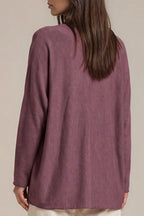 Oversize-Sweatshirt mit „Fabulous“-Goldprint
