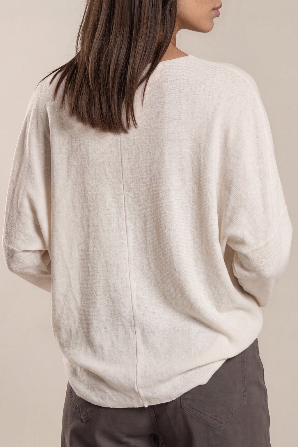 Oversize-Sweatshirt mit „Fabulous“-Goldprint