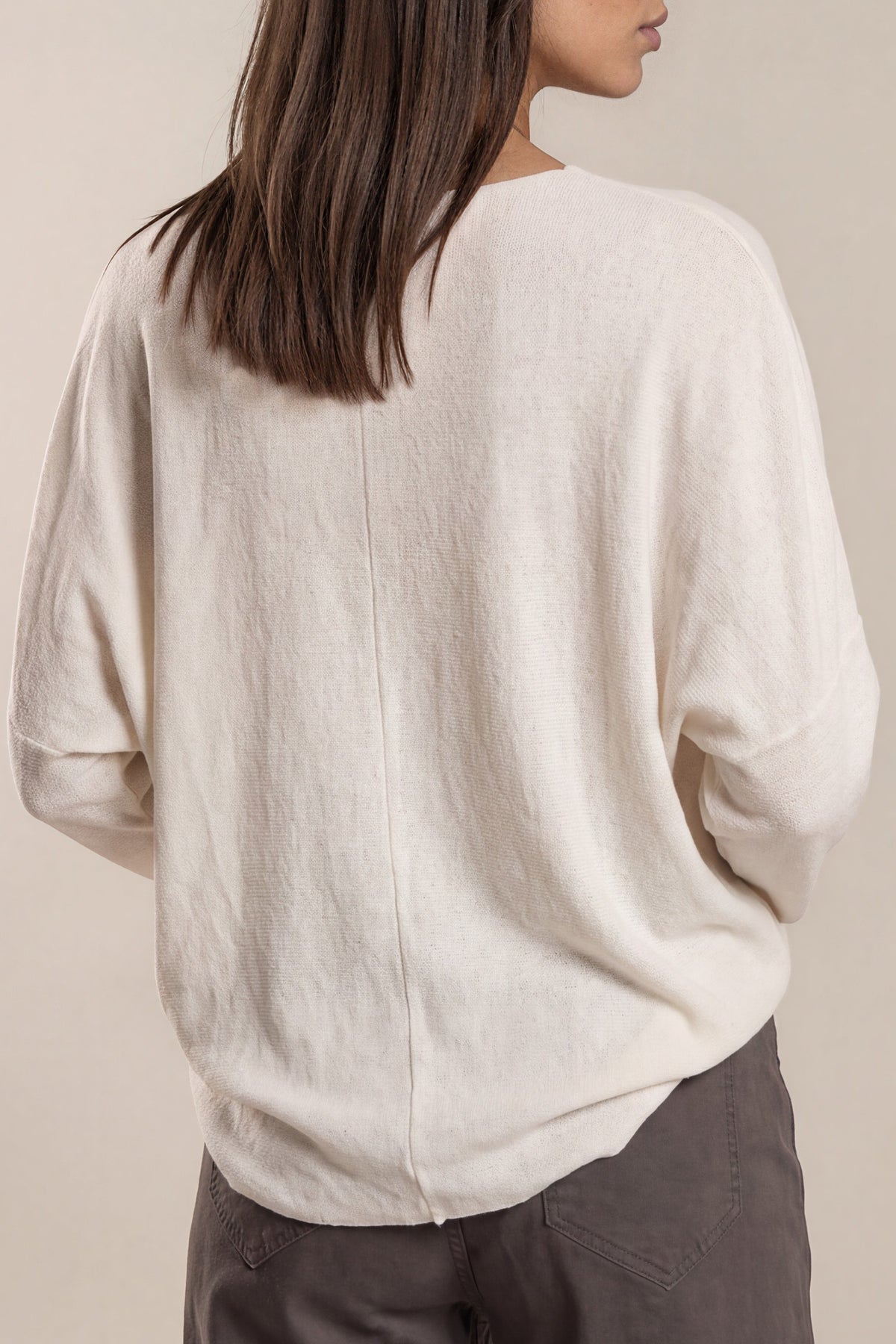 Oversize-Sweatshirt mit „Fabulous“-Goldprint