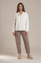 Overshirt mit Brusttaschen in Washed-Optik