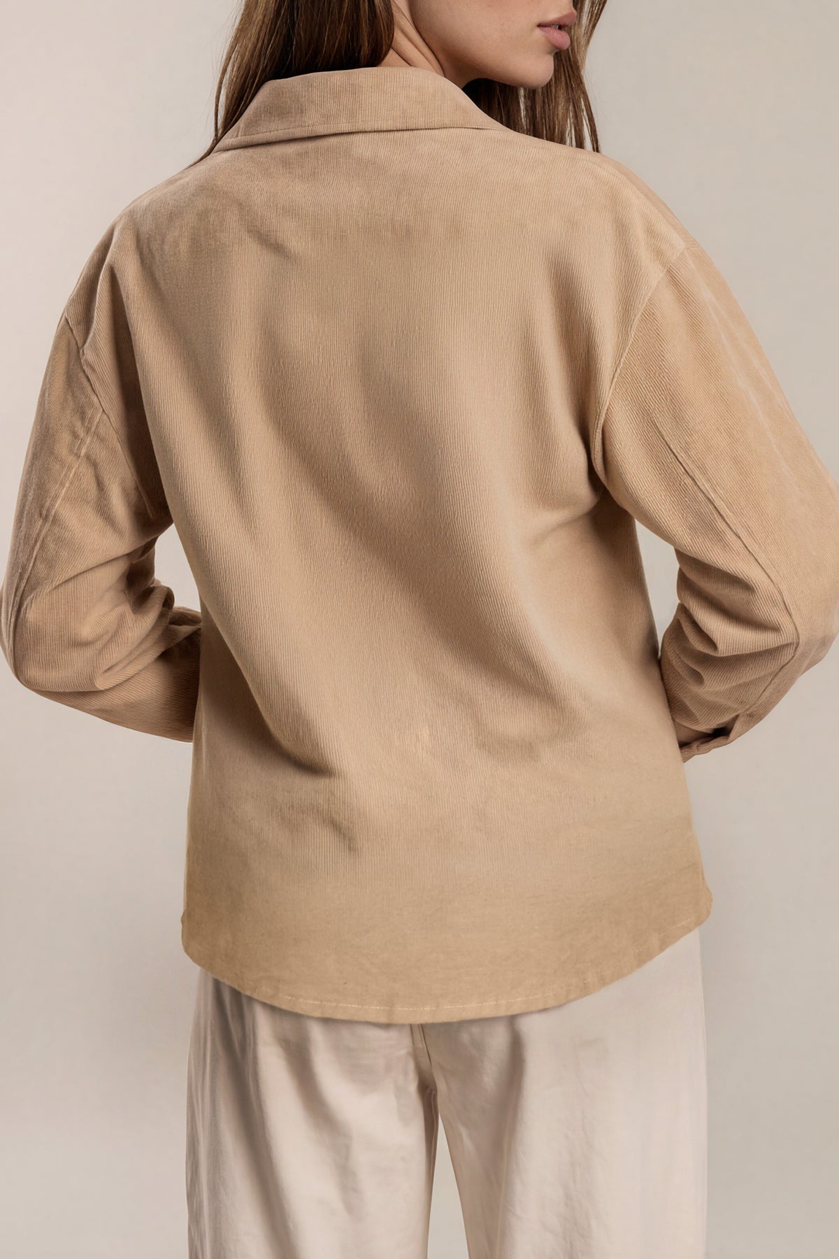 Overshirt mit Brusttaschen in Washed-Optik