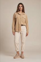Overshirt mit Brusttaschen in Washed-Optik