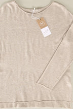 Feinstrickpullover mit Rundhalsausschnitt