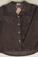 Overshirt mit Brusttaschen in Washed-Optik