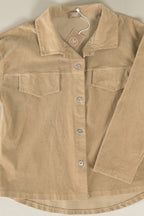 Overshirt mit Brusttaschen in Washed-Optik