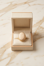 Statement-Ring „Ivory Stone“