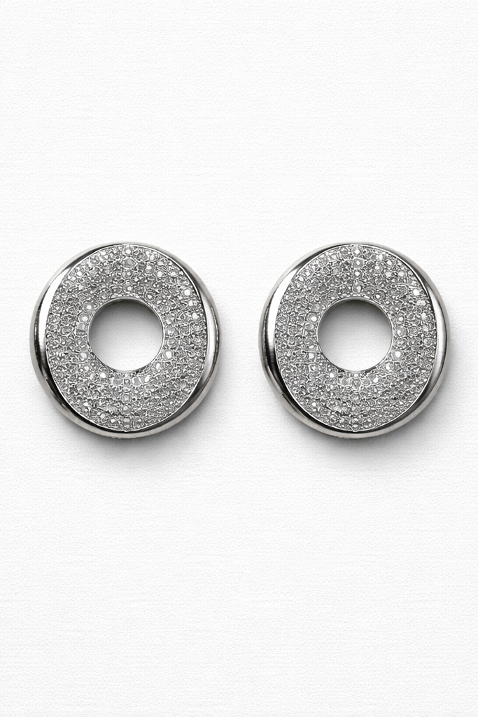 Edelstahl-Ohrstecker „Luna Sparkle“