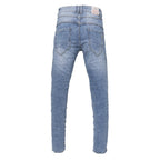 Jewelly Damen Jeans im Used Look 26101