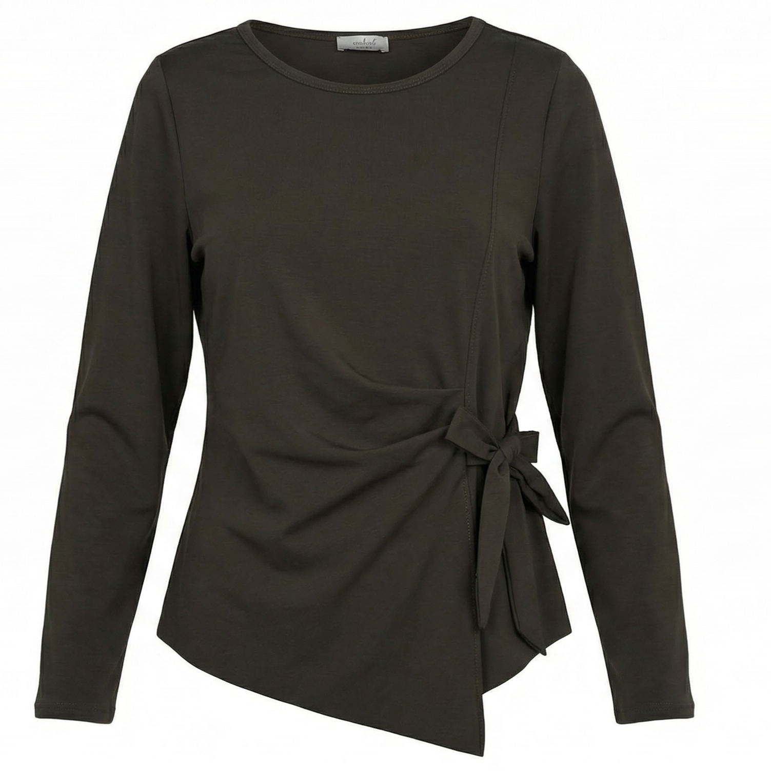 Longsleeve mit Wickel-Detail