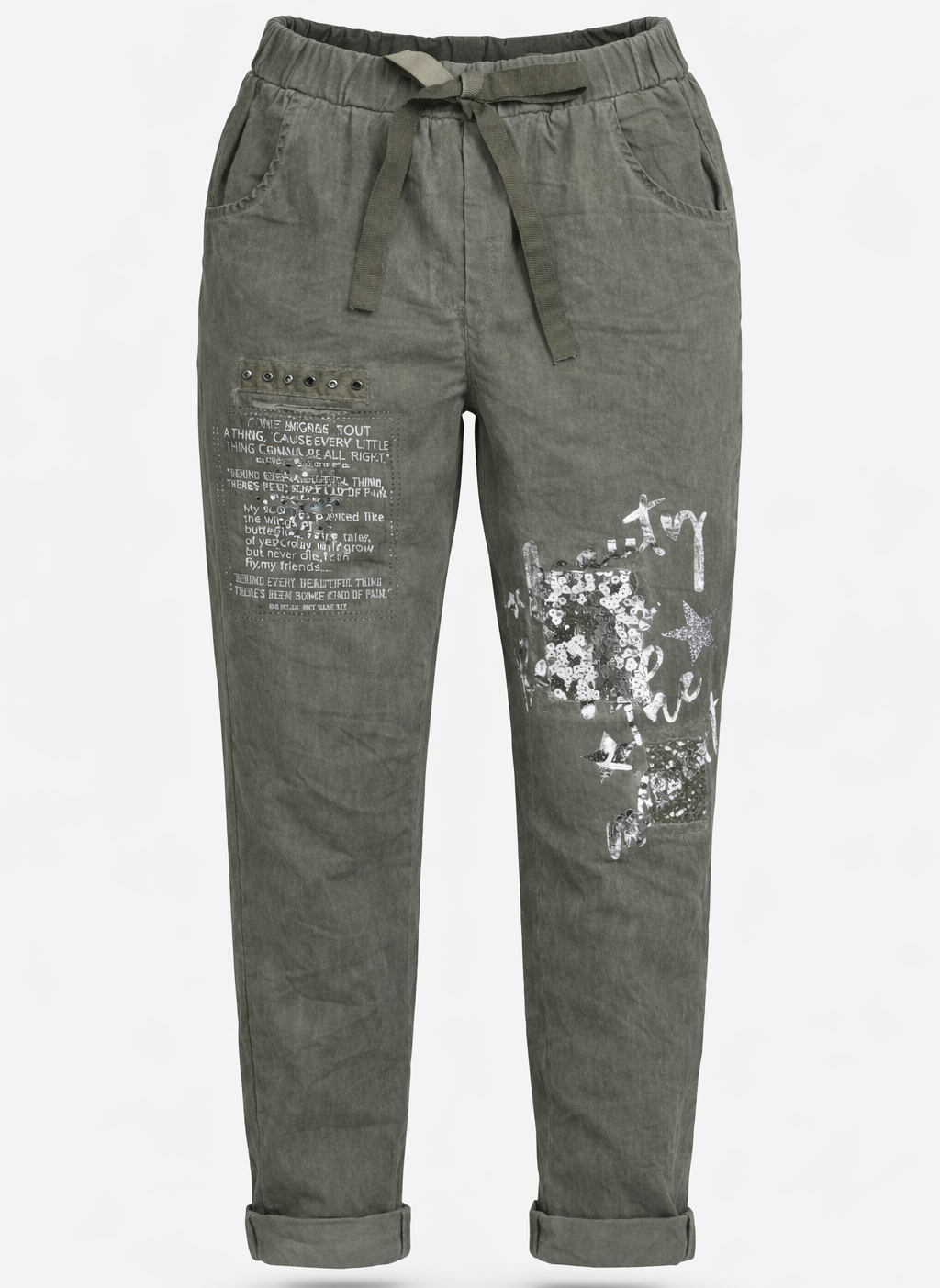 Jogpants mit Print