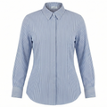 Gestreifte Bluse mit Strassdetails