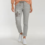 Joggpants mit Strass-Stern