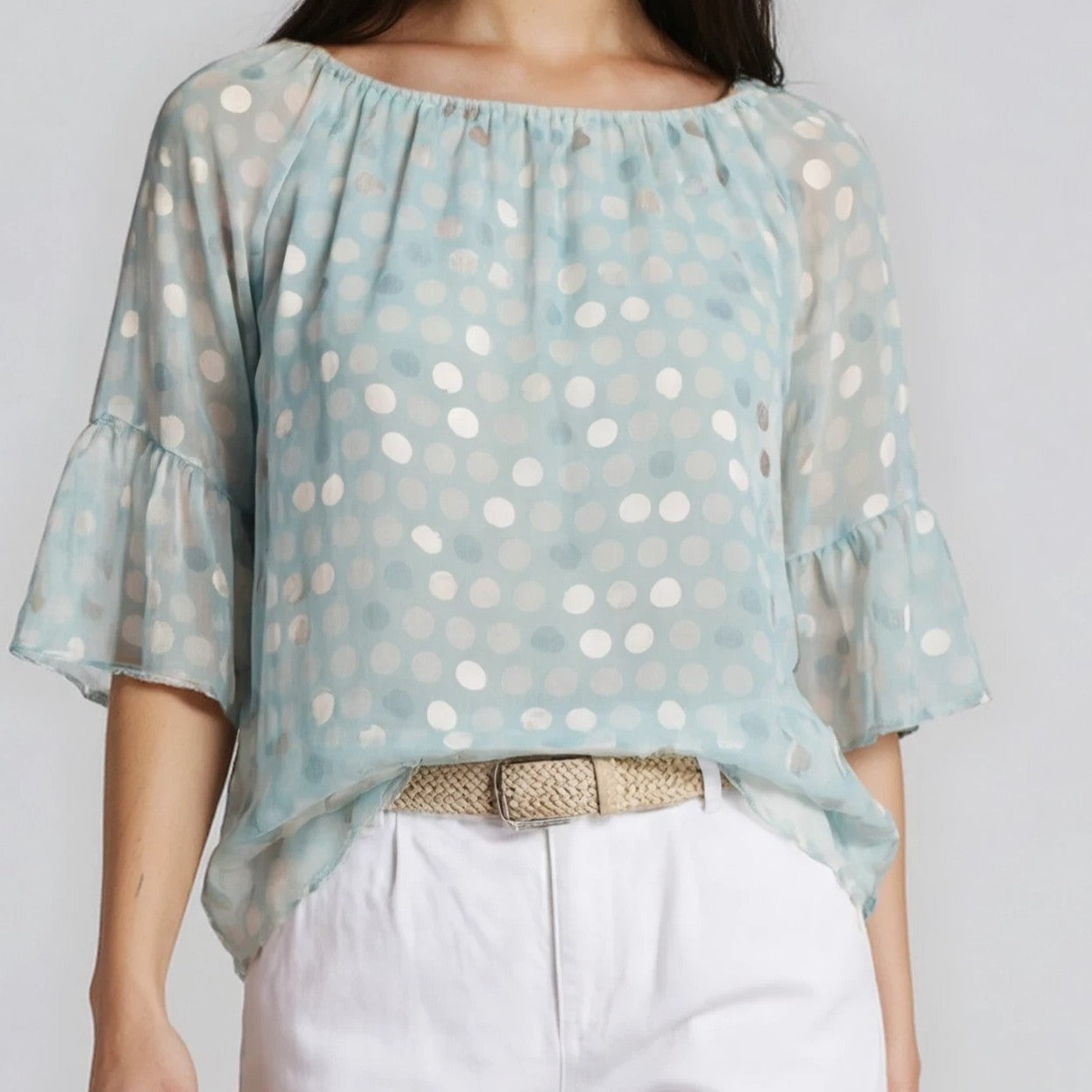 Polka Dot Blouse