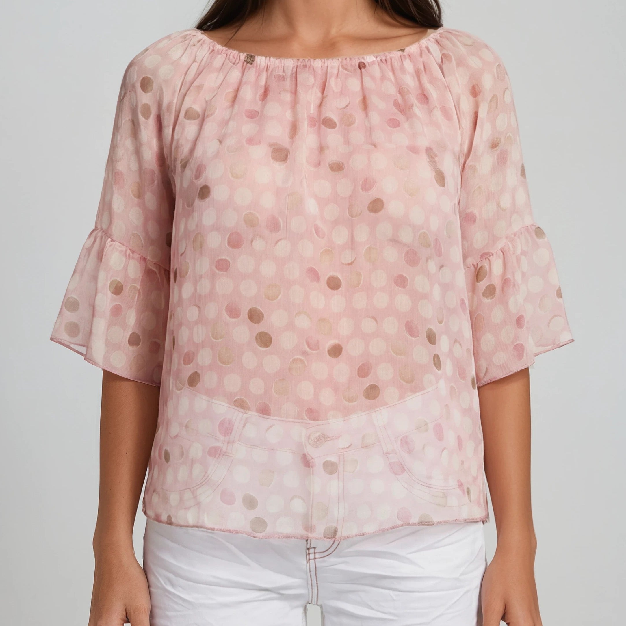 Polka Dot Blouse