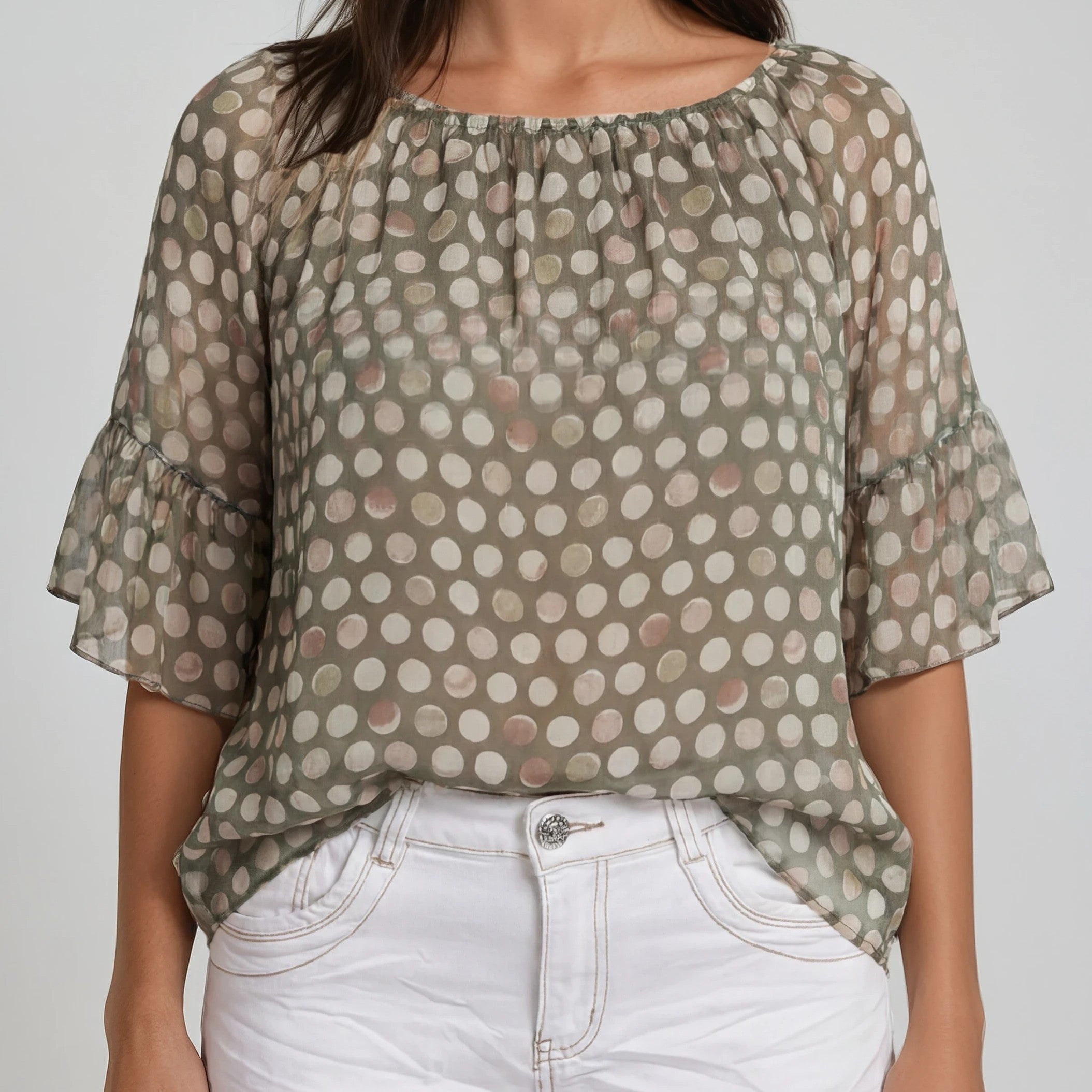 Polka Dot Blouse