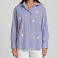 Giulietta Flower Stripe Blouse