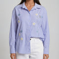 Giulietta Flower Stripe Blouse