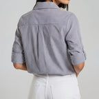 Streifenbluse – Relaxed Fit