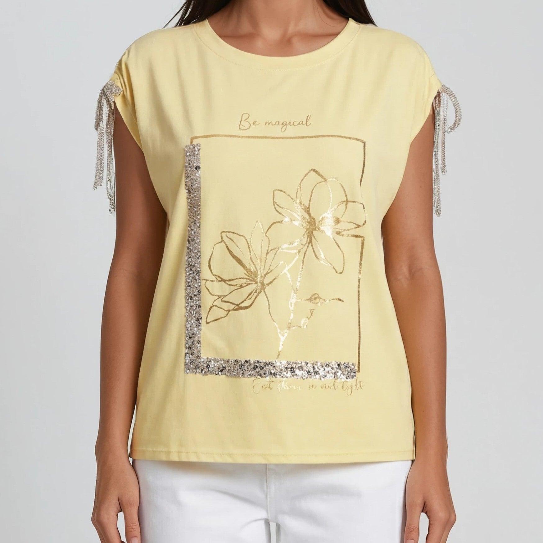 Floral Statement T-Shirt