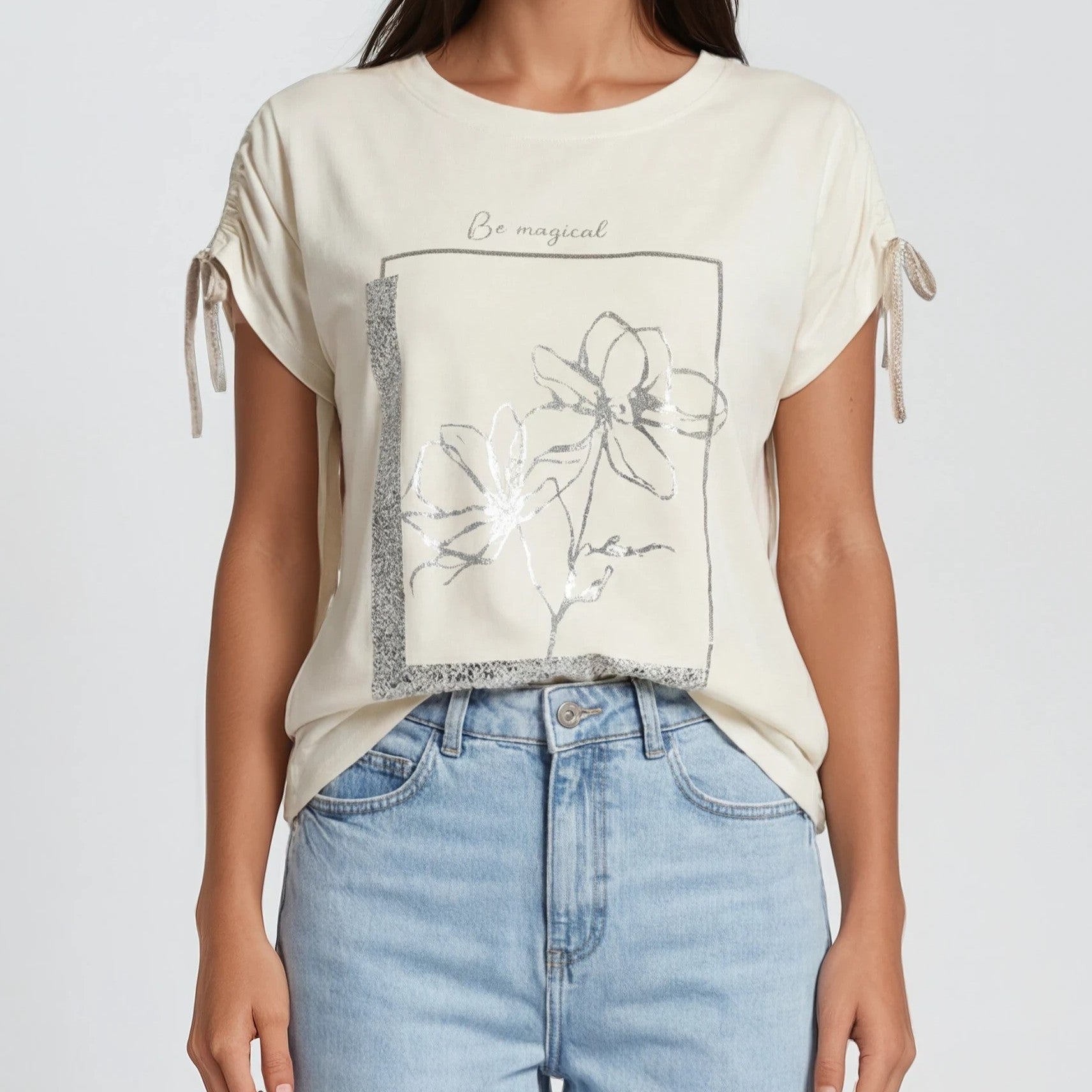 Floral Statement T-Shirt