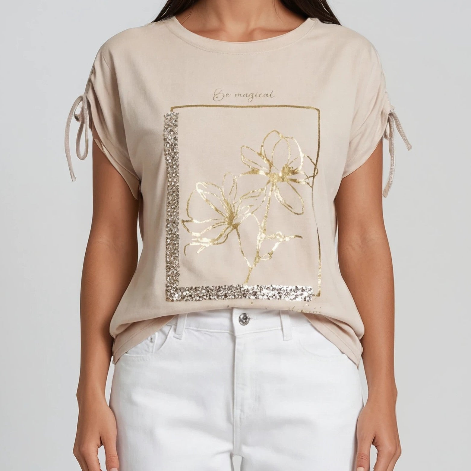 Floral Statement T-Shirt