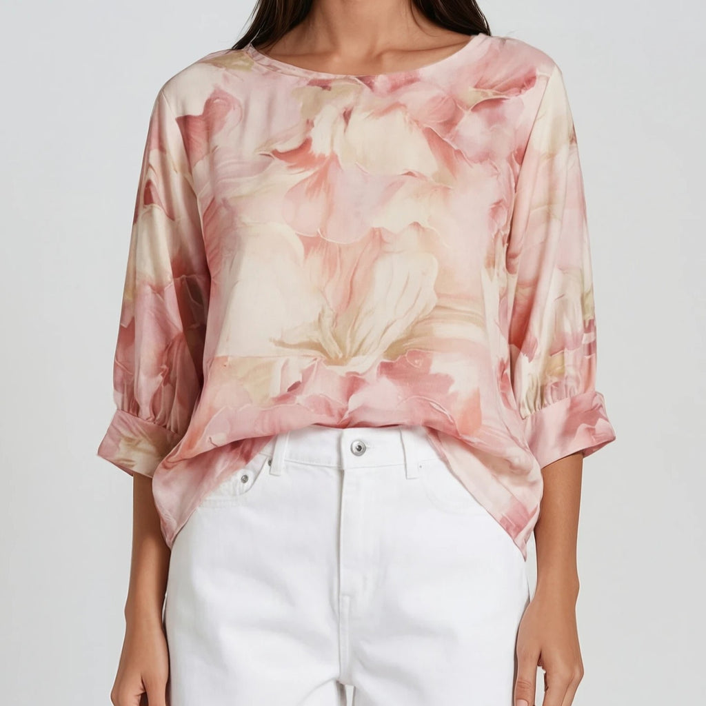 Soft Floral Blouse