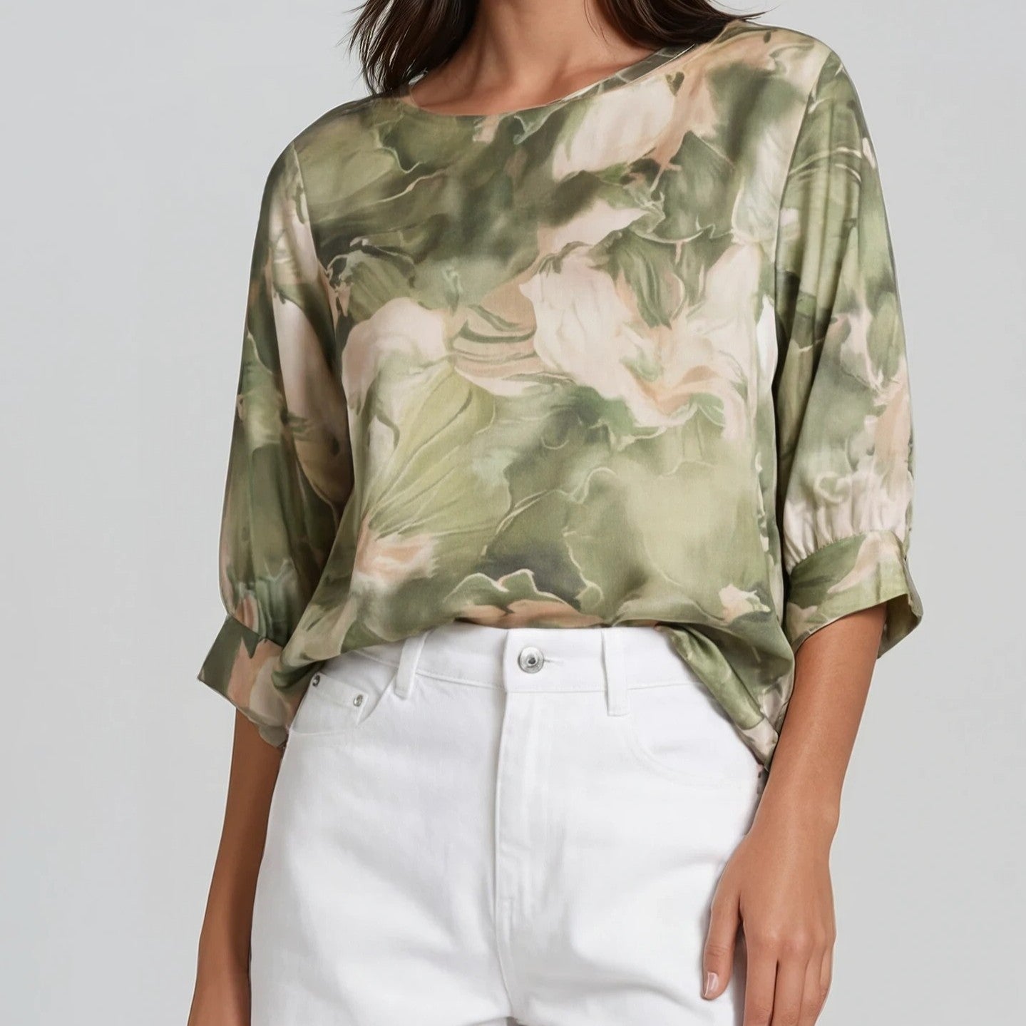 Soft Floral Blouse