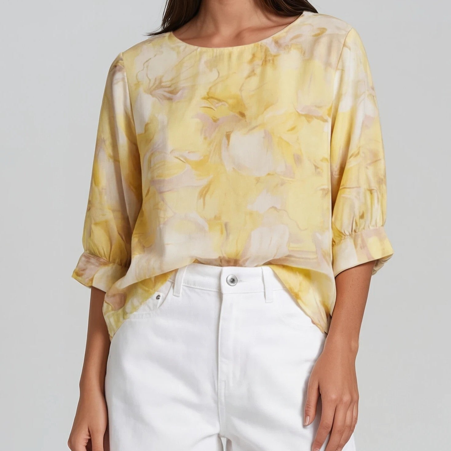Soft Floral Blouse