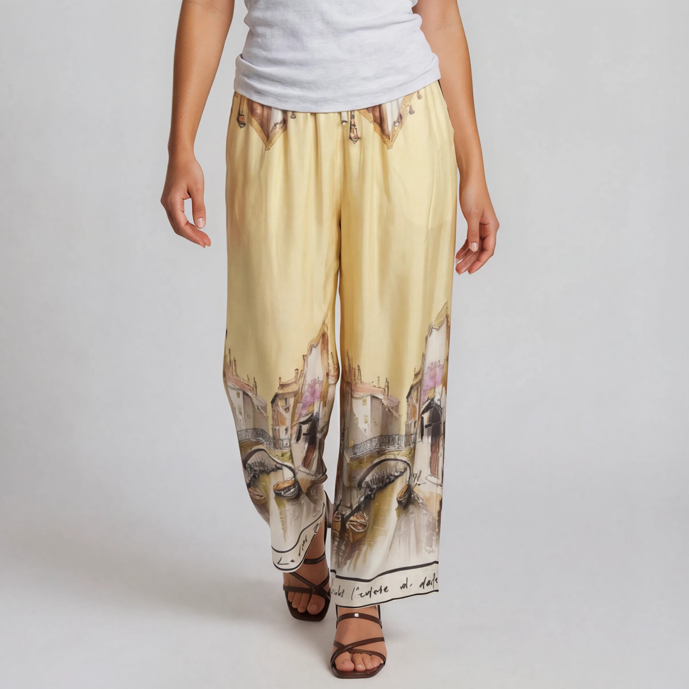 Palazzo Pants – Venezia Print