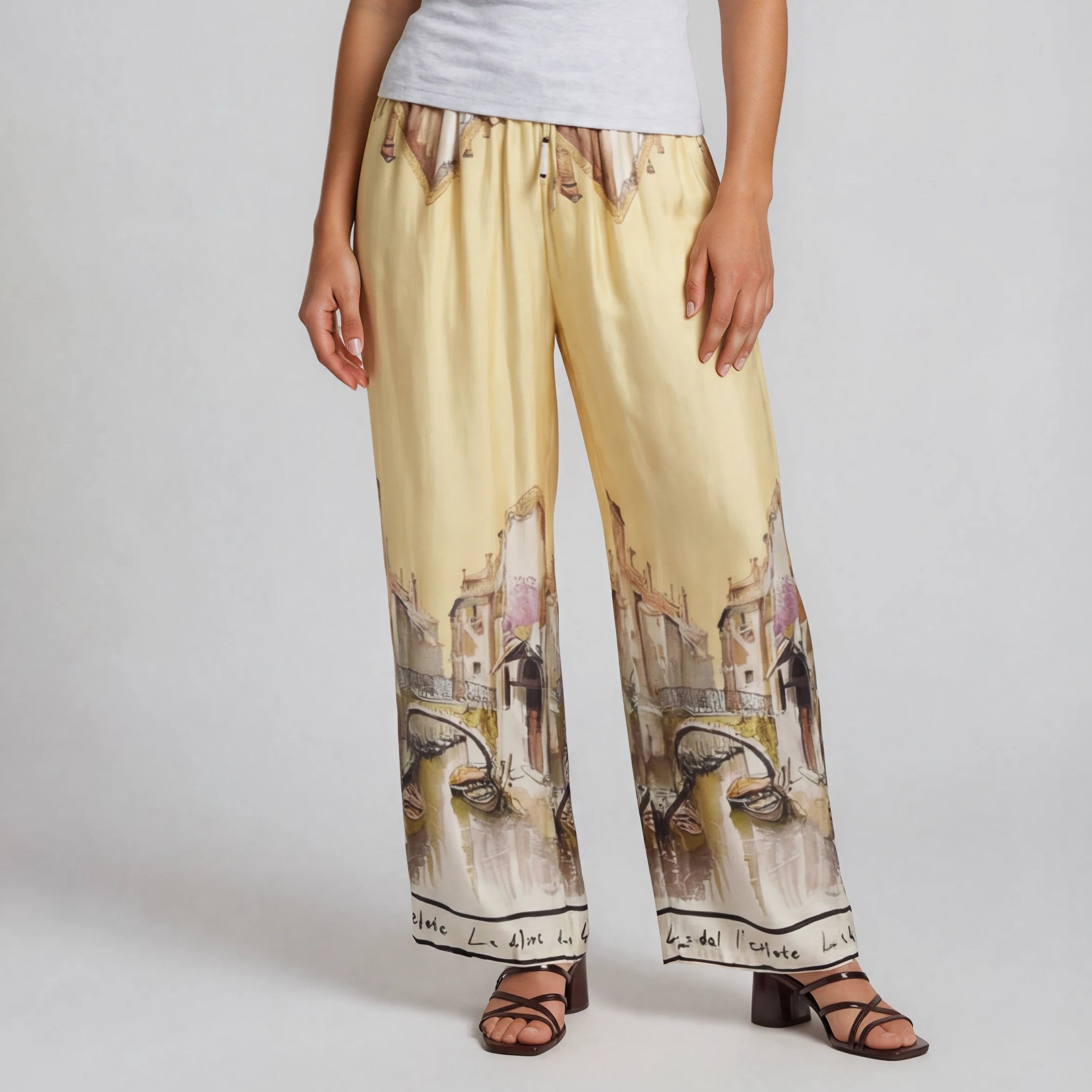 Palazzo Pants – Venezia Print