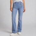 Button Detail Jeans