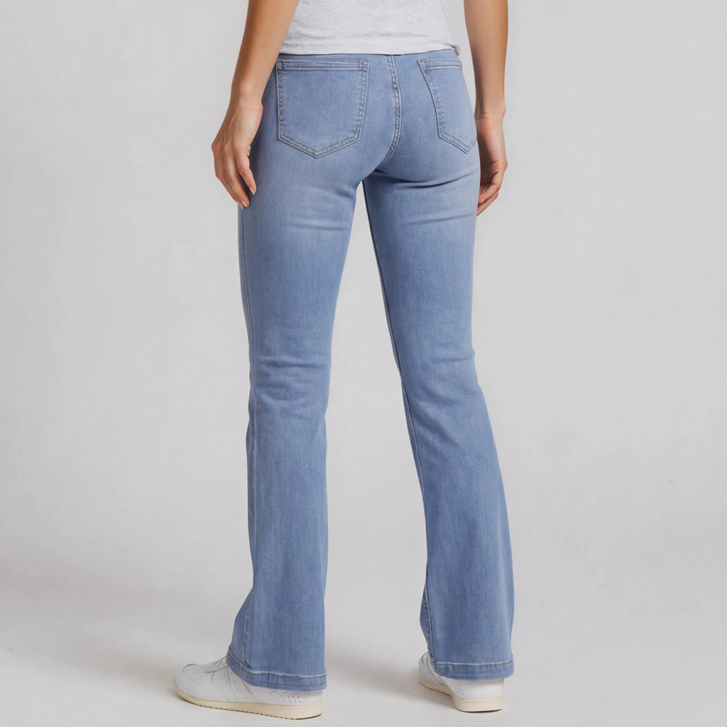 Button Detail Jeans