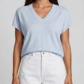 Soft Knit V-Neck Shirt