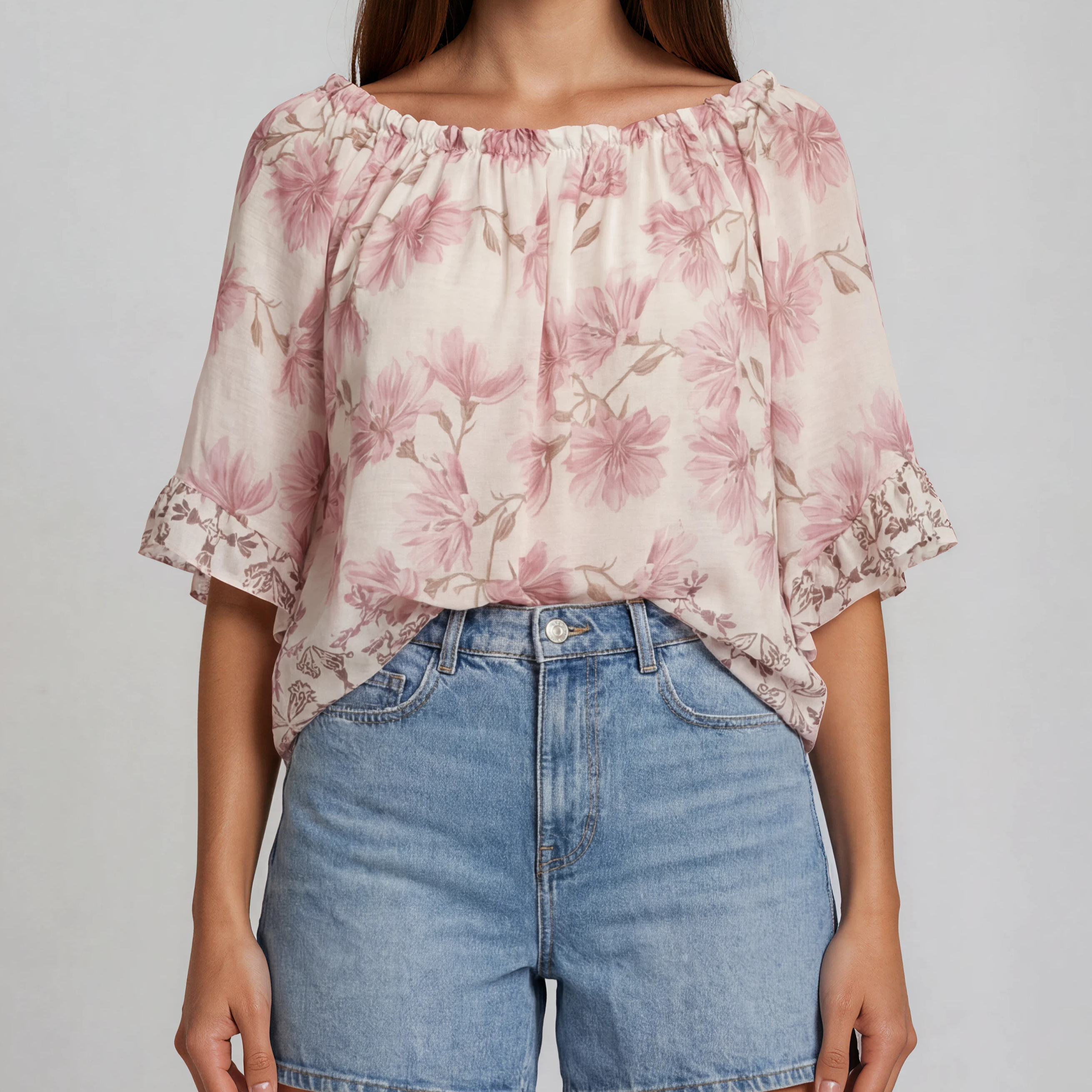 Off-Shoulder Bluse