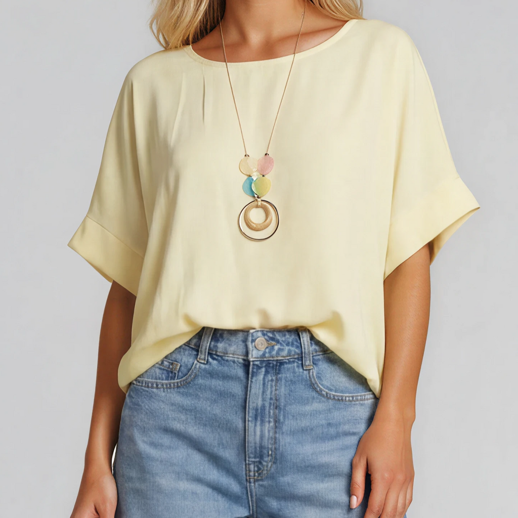 Basic Blusenshirt