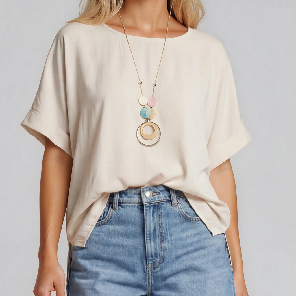 Basic Blusenshirt
